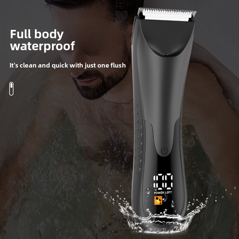 Shaving knife body hair trimmer