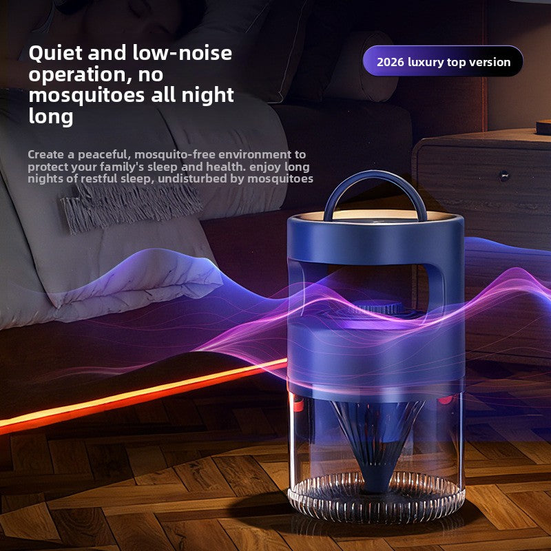 Lámpara de trampa para mosquitos USB con tecnología de succión