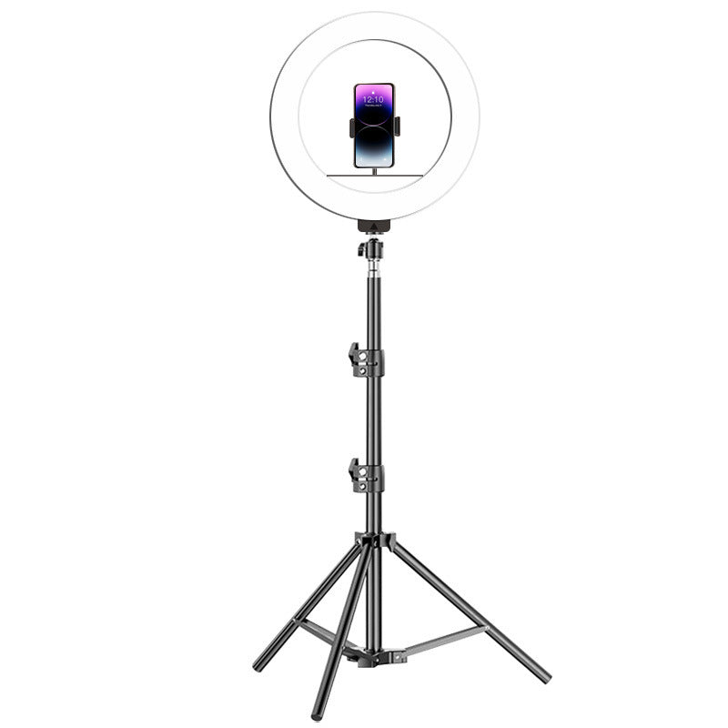 Luz de anillo USB de 10 pulgadas con soporte ajustable