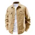 Mens Long Sleeve Cotton Work Shirt