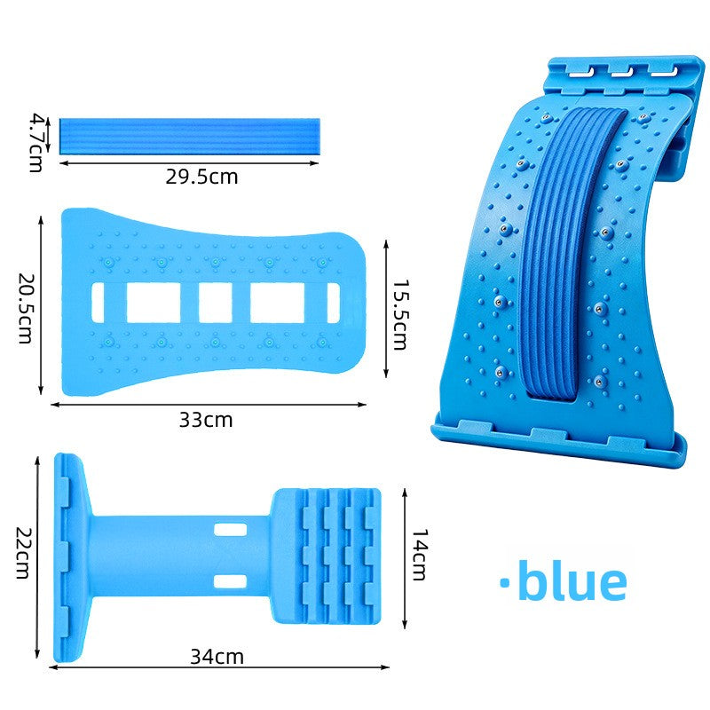 Masajeador de espalda con soporte lumbar