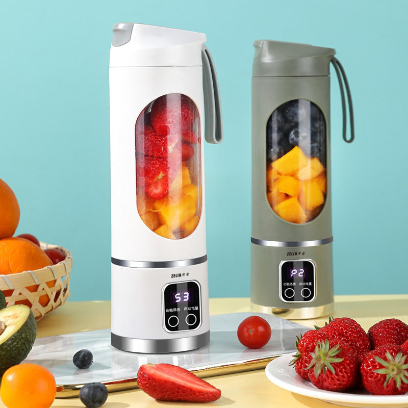 Taza licuadora de jugo recargable por USB portátil