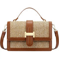 Woven Small Square Crossbody Bag