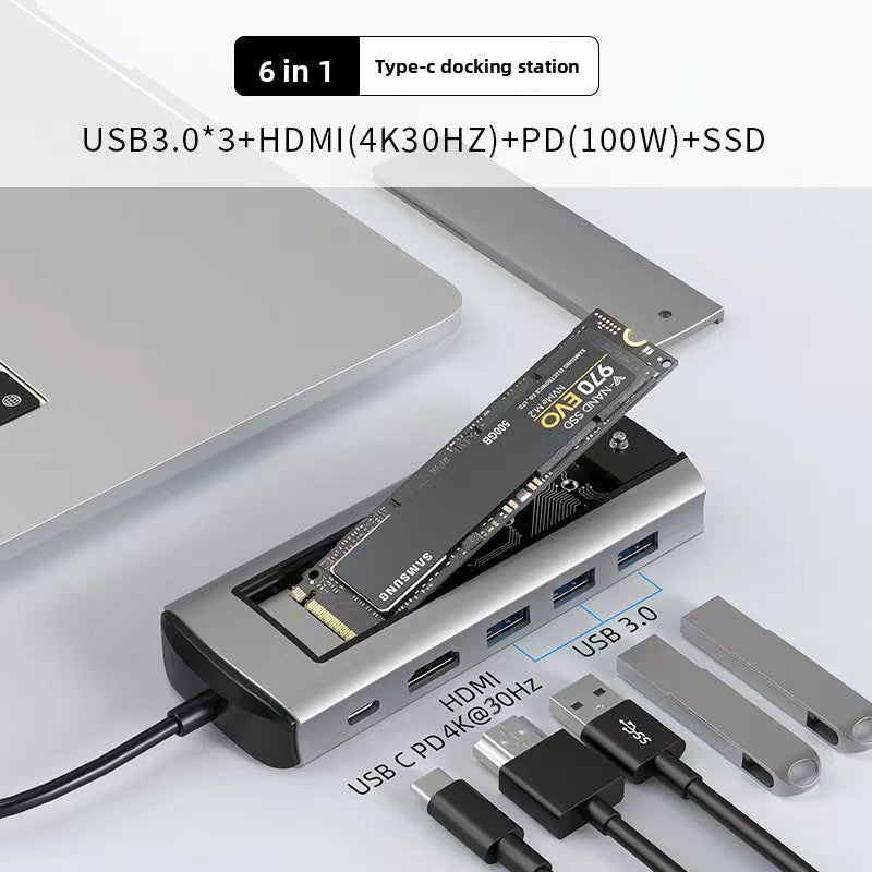 Estación de acoplamiento USB