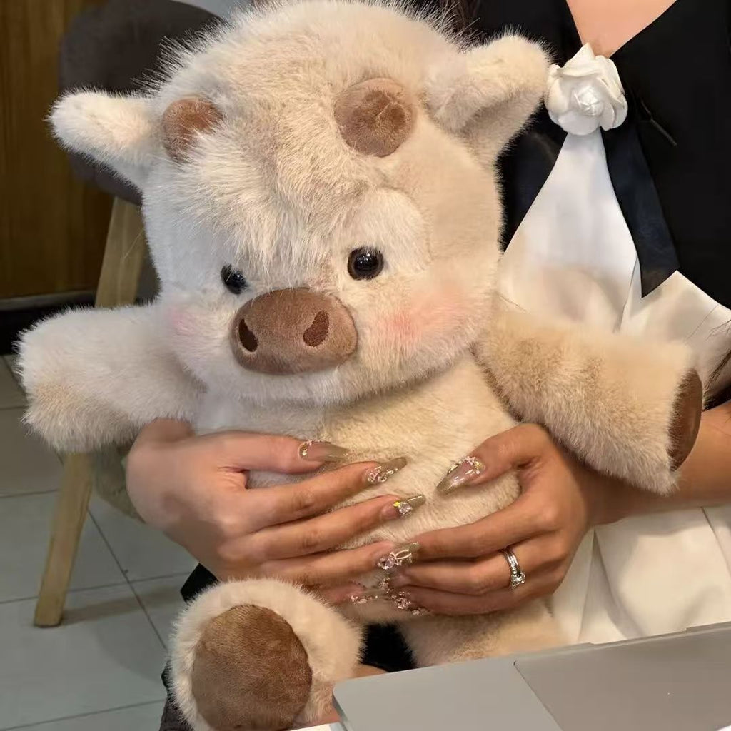 Peluche de juguete figura de vaca