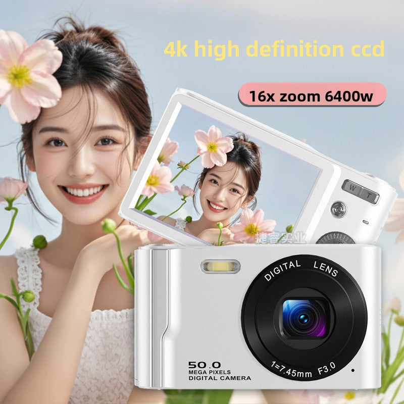 4K CCD Digital Camera with 20x Zoom