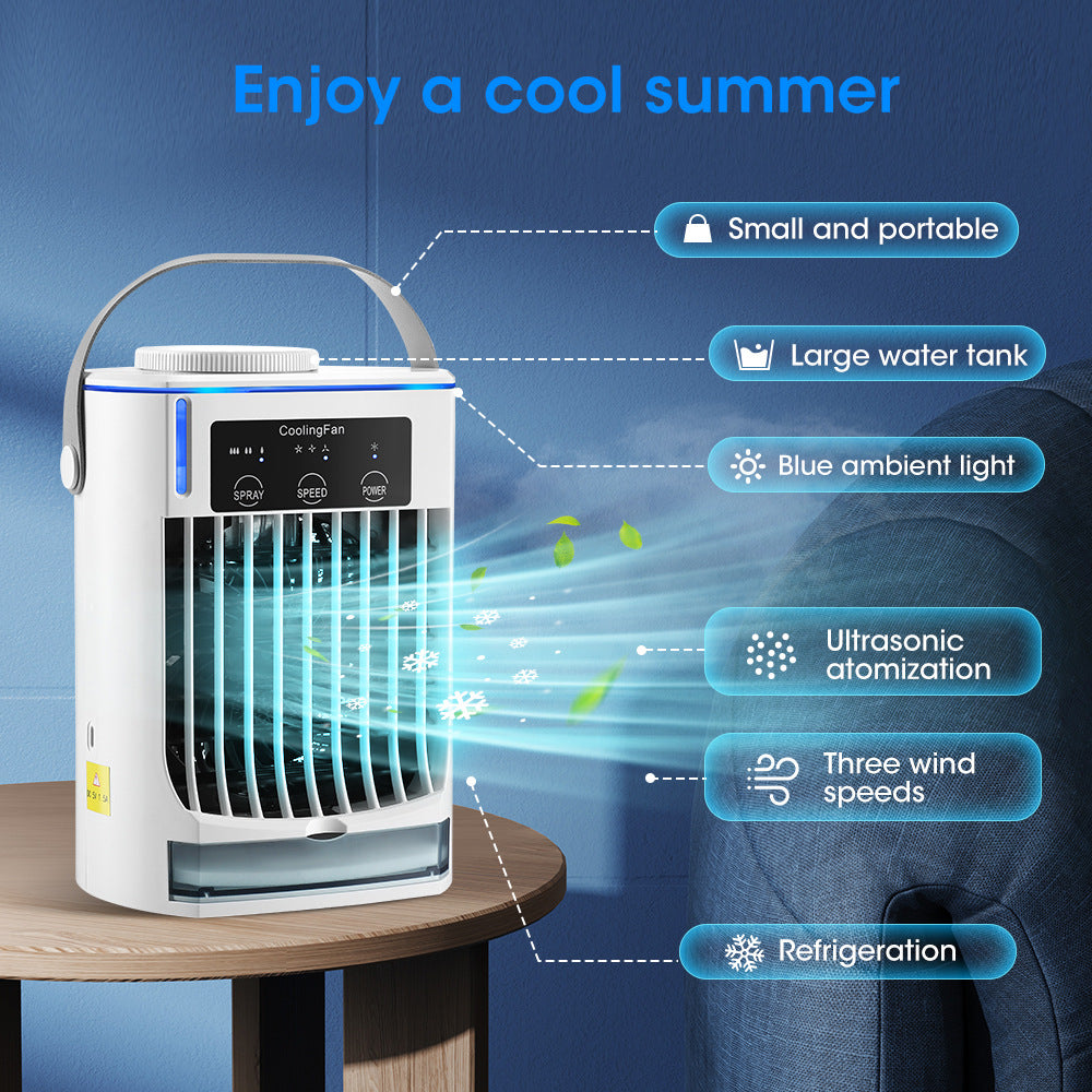 USB Desktop Air Cooler with Humidification Function