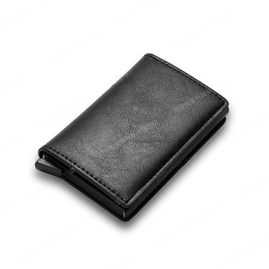 RFID Blocking Aluminum Alloy Credit Card Holder Wallet