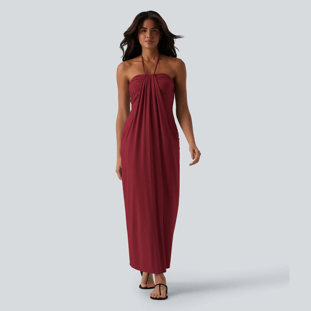 Womens Halter Neck Bodycon Dress