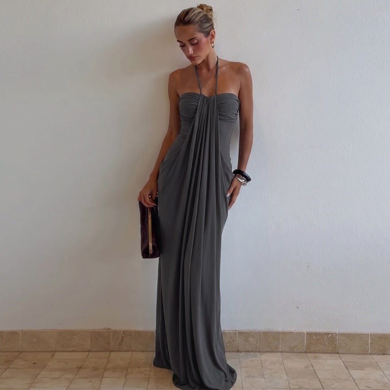 Womens Halter Neck Bodycon Dress