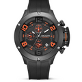 Multi-function Sports Quartz Watch with Silicone Strap