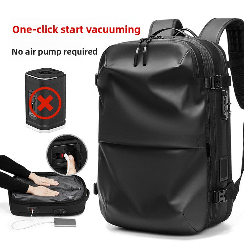 Mens Vacuum Compression Travel Backpack
