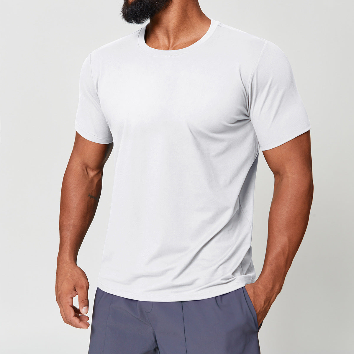 Camiseta deportiva de secado rápido para hombre