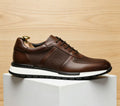 Zapatos de cuero casuales para hombre transpirables antideslizantes