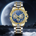 Automatic Zodiac Mechanical Watch with Luminous Dial