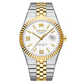 Men's Business Steel Band Calendar Watch
