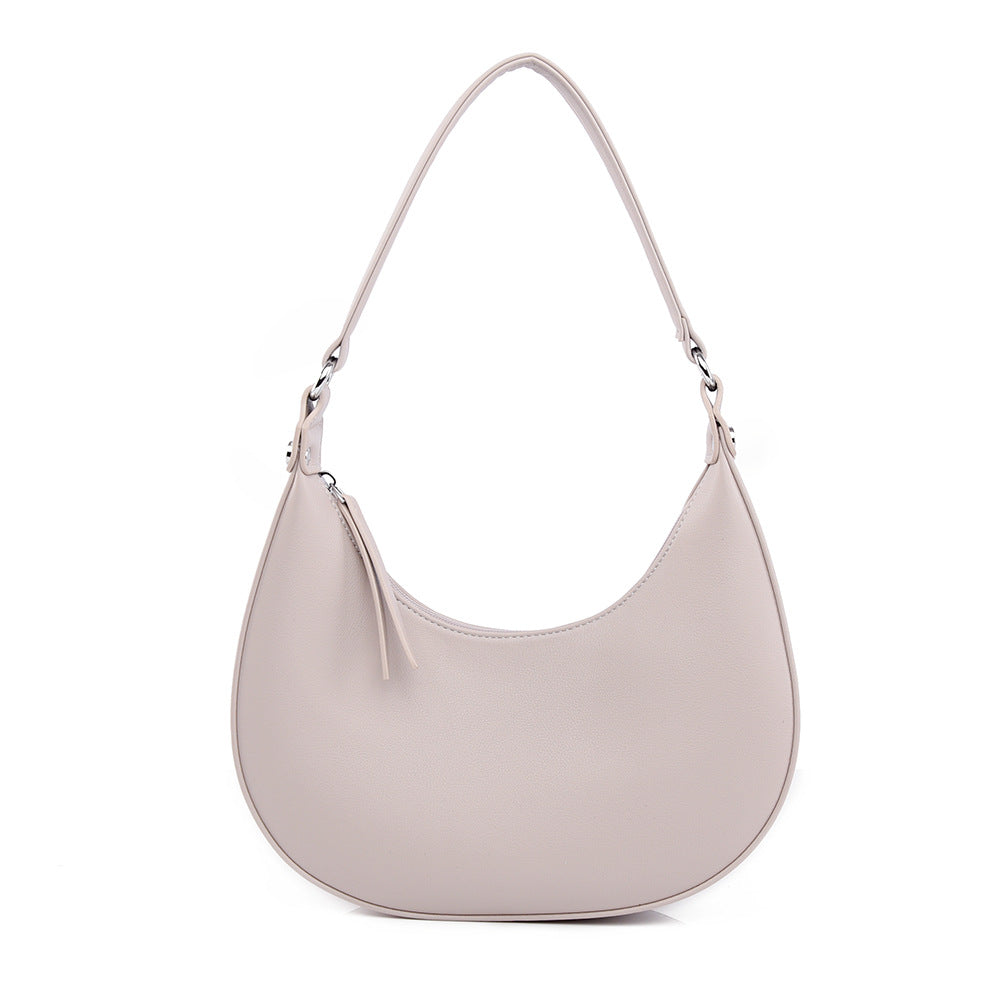 Bolso de diseño de niche en forma de media luna para mujer