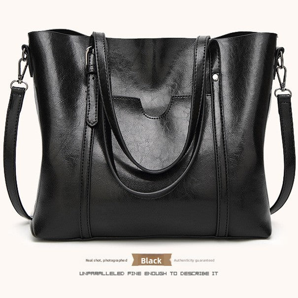 Genuine Leather Women Tote Bag