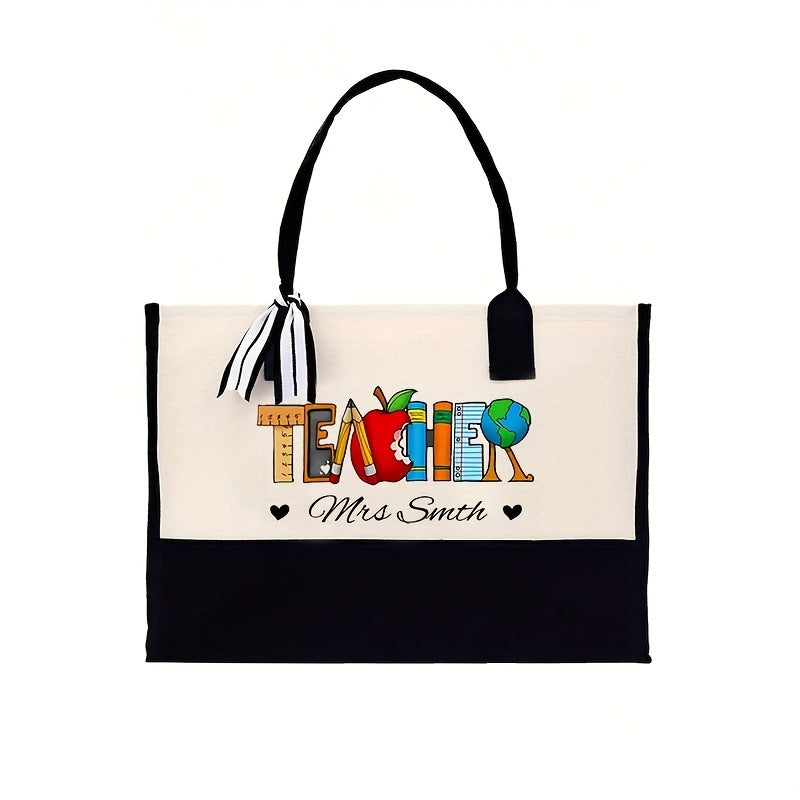 Bolsa de lona estampada