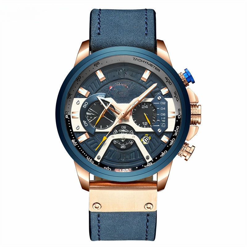 CURREN Mens Waterproof Quartz Watch