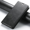 Funda magnética de cuero para teléfono Samsung Galaxy