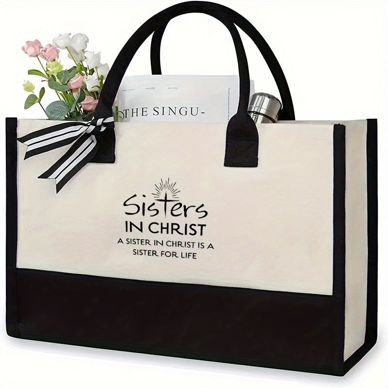 Bolsa de lona estampada