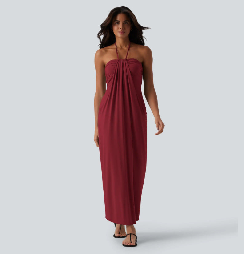 Womens Halter Neck Bodycon Dress