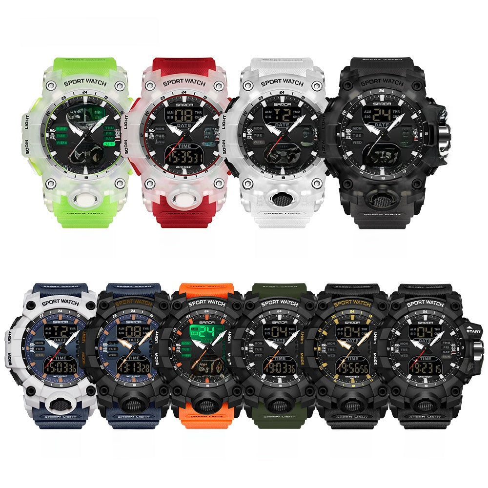 Electronic men's watch