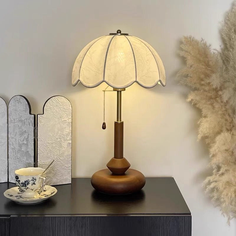 Lámparas de madera maciza