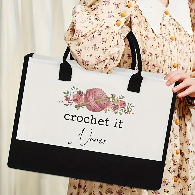 Bolsa de lona estampada