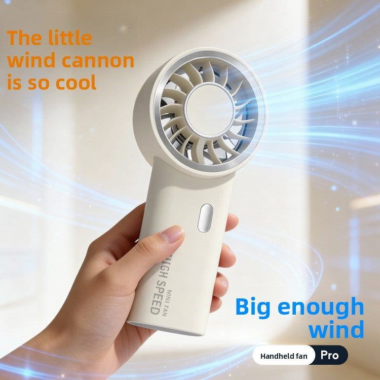Mini ventilador de mano recargable USB