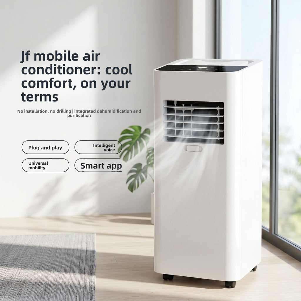 Portable Air Conditioner with Dehumidification and Purification