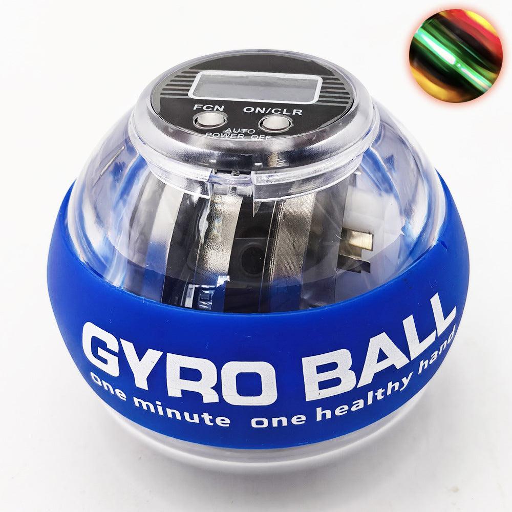 Self Counting Wrist Strength Ball with LED Light