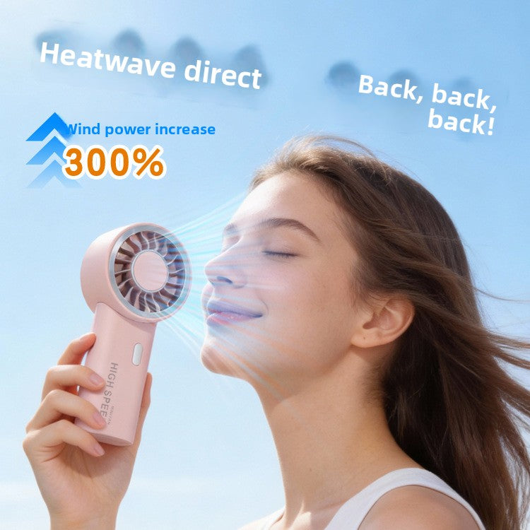 Mini ventilador de mano recargable USB