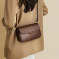 Genuine Leather Crossbody Shoulder Bag