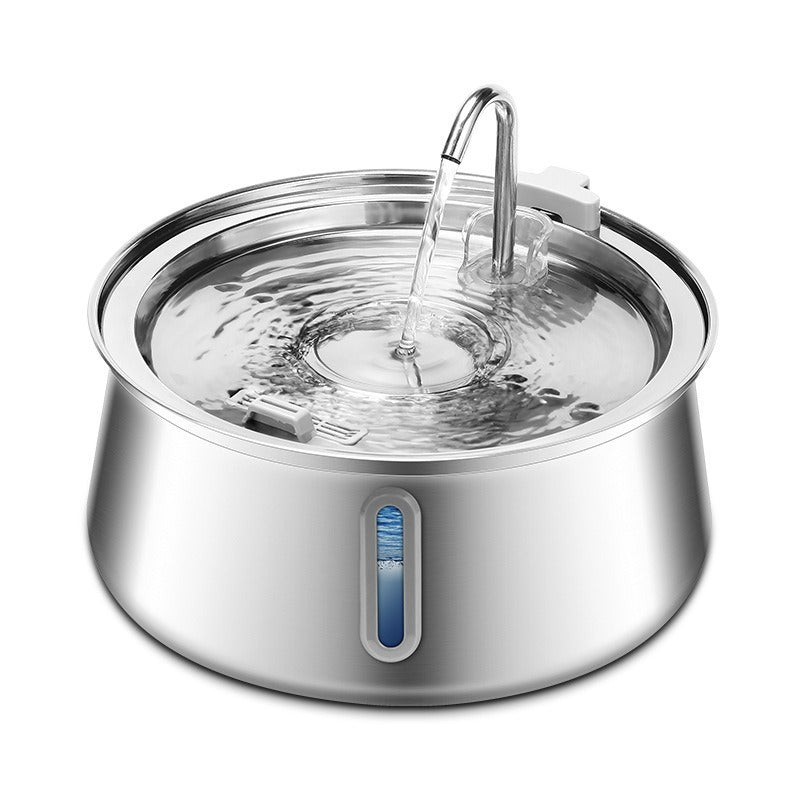Dispensador automático de agua para mascotas con filtración y alimentación USB