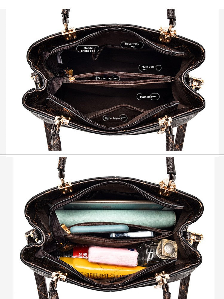 Elegant Large Capacity Womens Tote Handbag