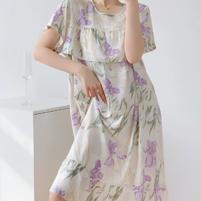 Silk Nightgown for Women