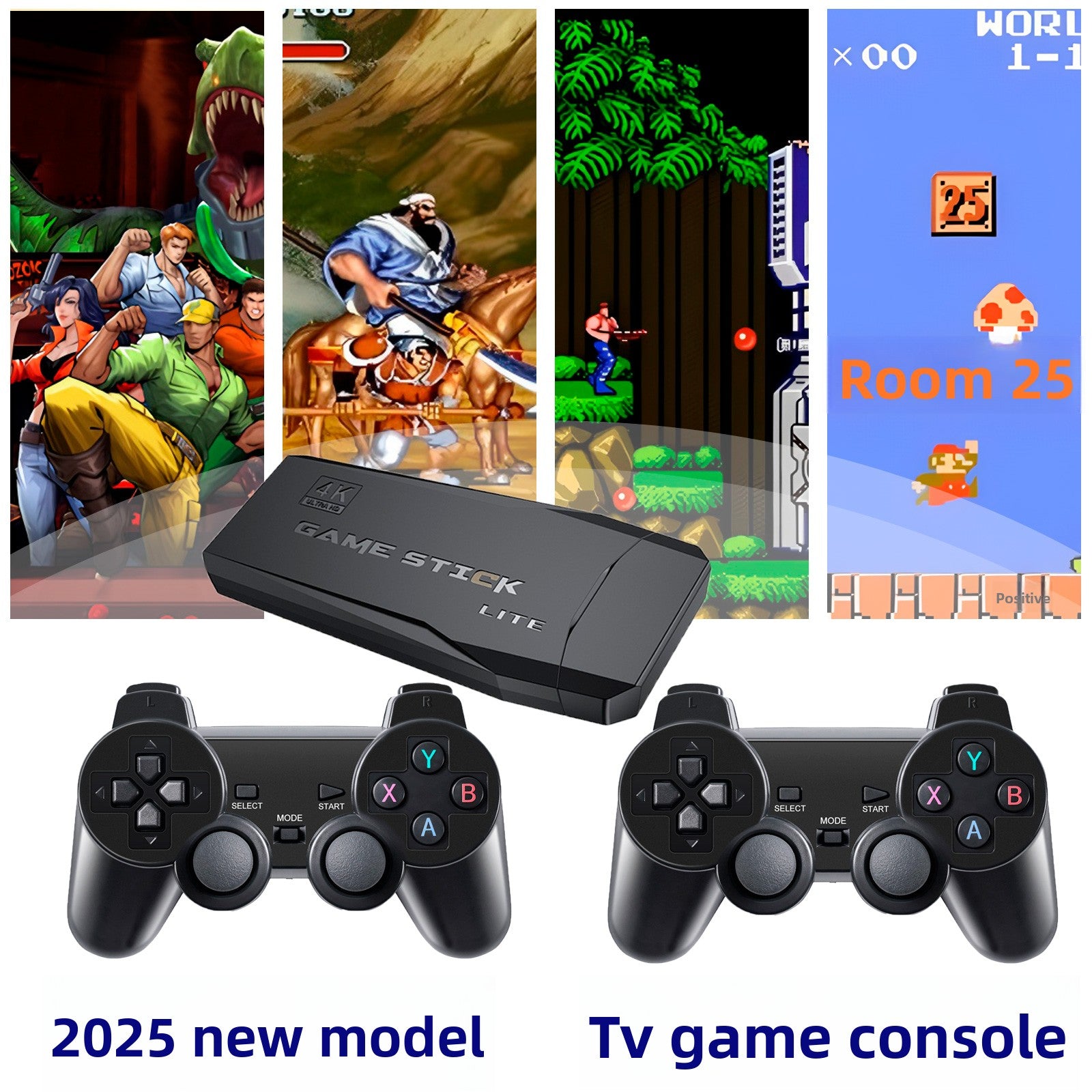 Wireless TV Game Console with 20,000 Classic Games