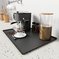 Silicone Coffee Machine Mat with Drainage Tray