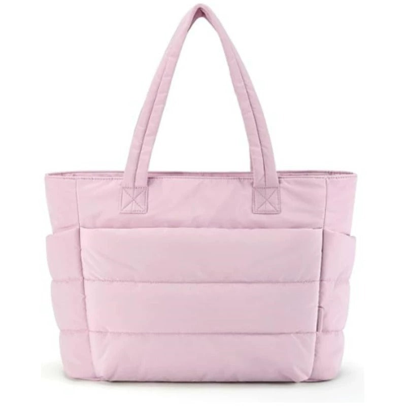 Bolso de mano para mujer con compartimentos