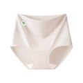 Women Cotton Briefs Seamless High Waist Antibacterial Underwear