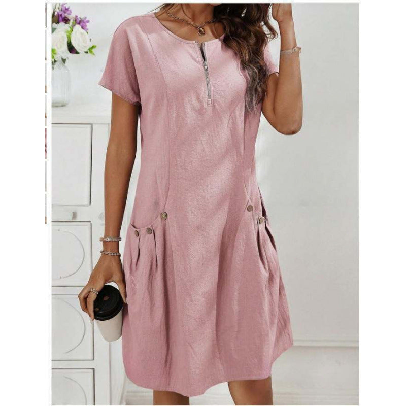 Short-sleeved dress