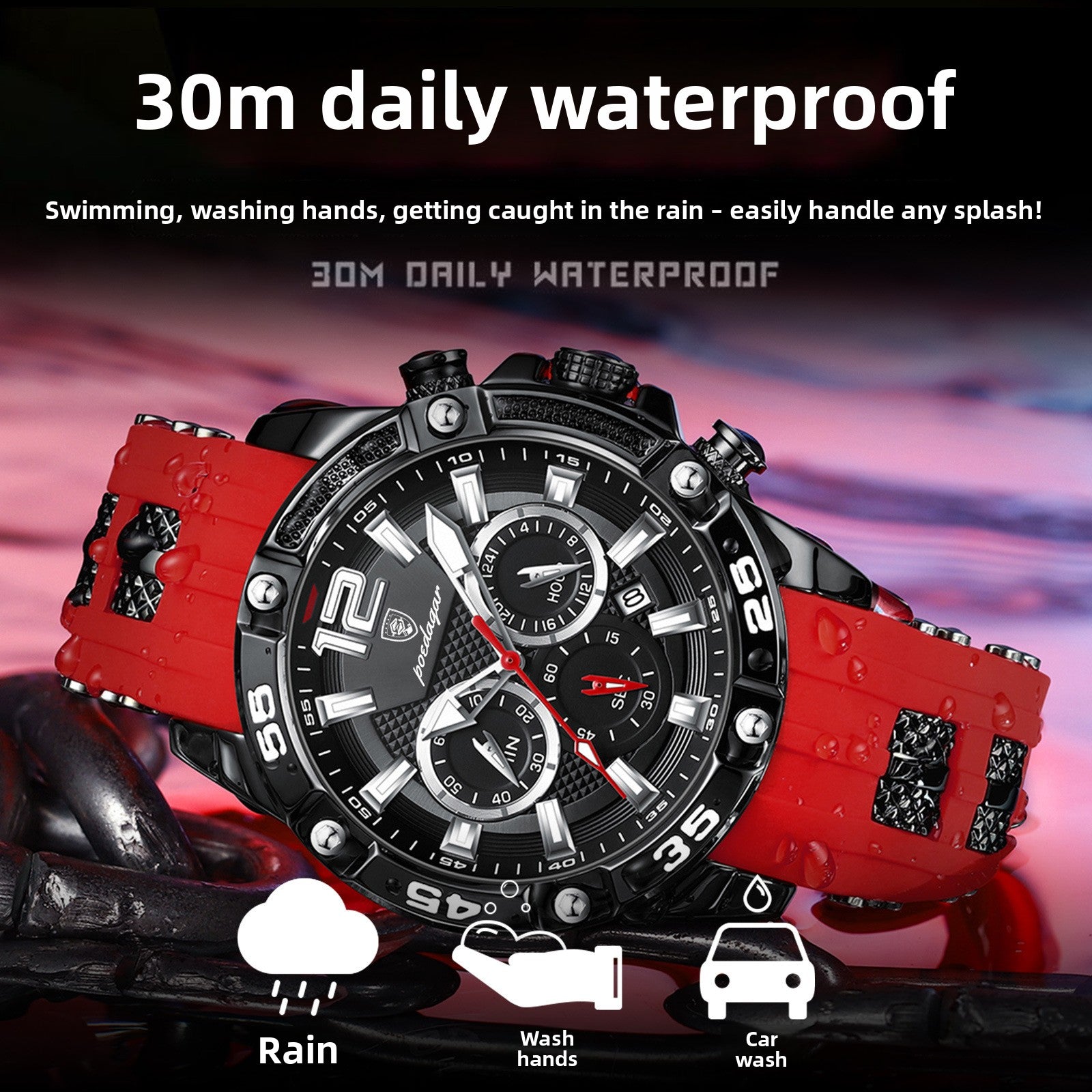 Men's Multi-Function Sports Watch