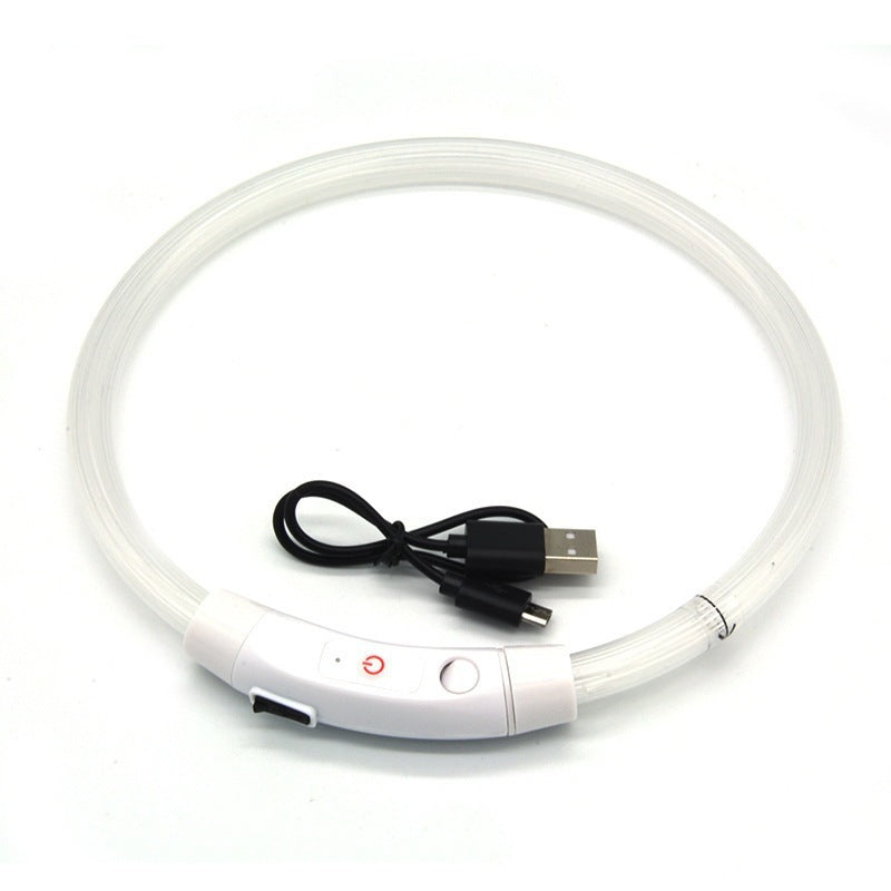 Collar de seguridad para mascotas LED recargable por USB