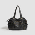 Womens Soft Leather Retro Crossbody Shoulder Bag