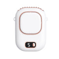 Ventilador colgante de cuello sin cuchillas con carga USB