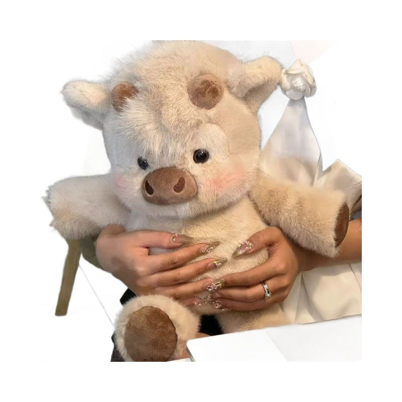 Peluche de juguete figura de vaca