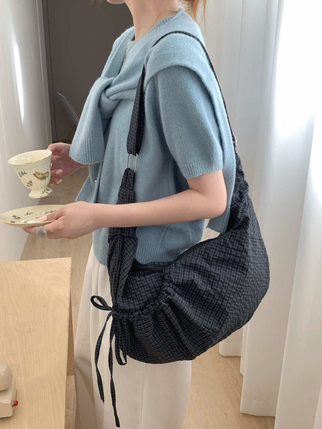 Nylon Crossbody bolso