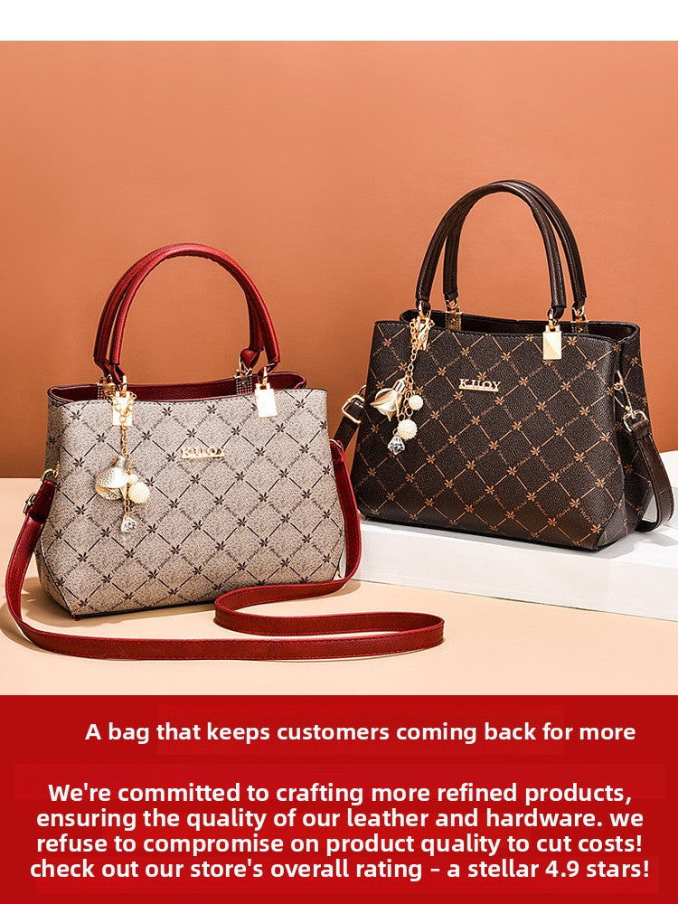 Elegant Large Capacity Womens Tote Handbag
